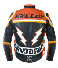 Harley Davidson Marlboro Man Leather Movie Jacket - Image 2