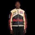 Marlboro Man Racing Streetwear Leather Jacket