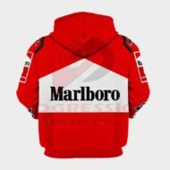 Marlboro Racing Red Pullover Hoodie - Image 2