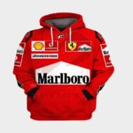 Marlboro Racing Red Pullover Hoodie