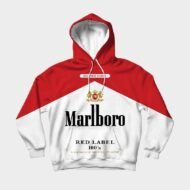 Marlboro Red Label Pullover Hoodie
