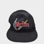 Vintage Marlboro Embroidered Snapback Hat